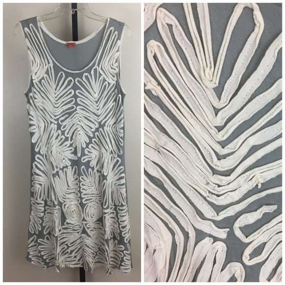 Chan Luu Dresses & Skirts - CHAN LUU Applique Sleeveless Dress Top